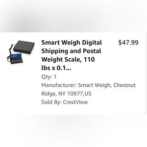 Smart Weigh digital shipping scale